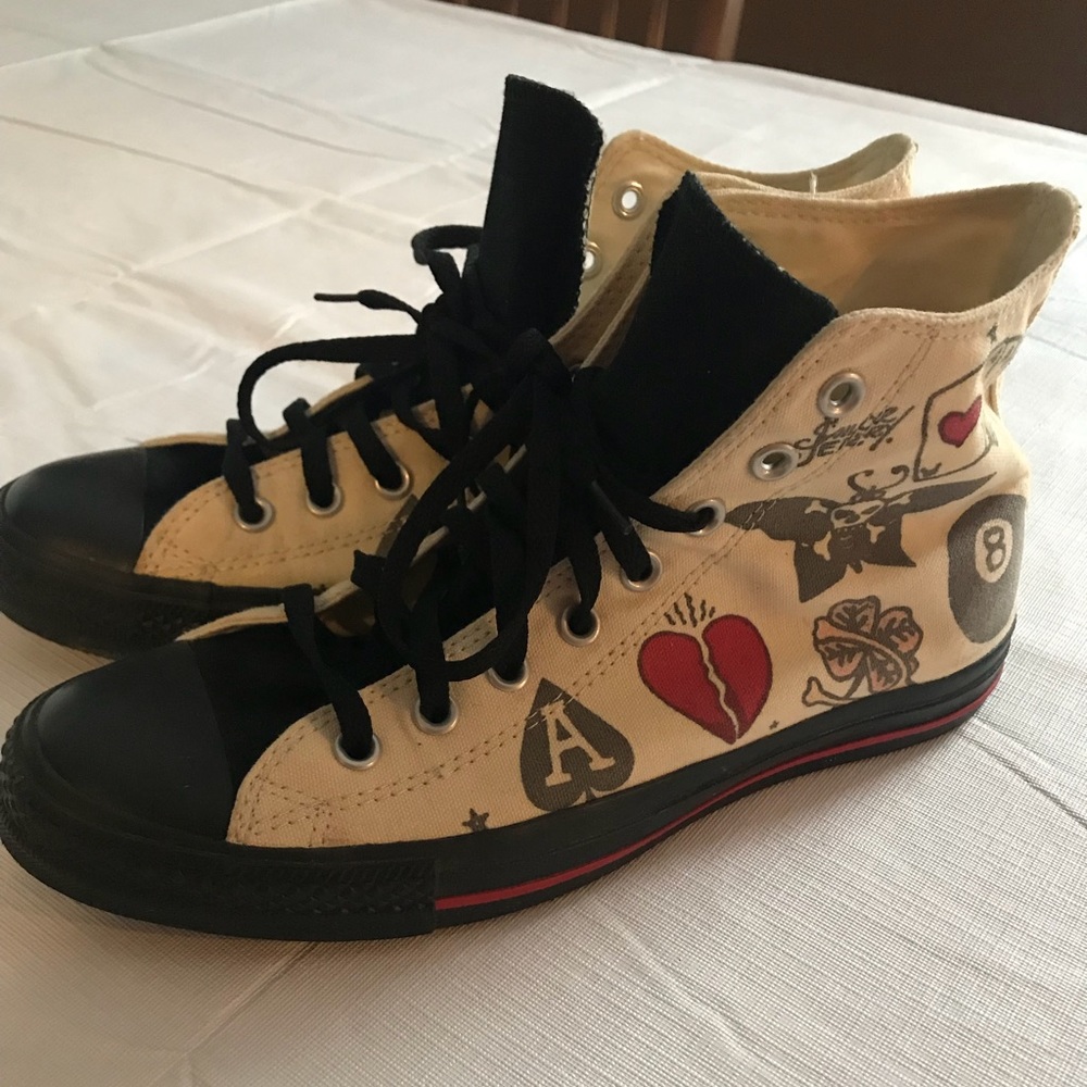 Sailor Jerry Converse Size 9